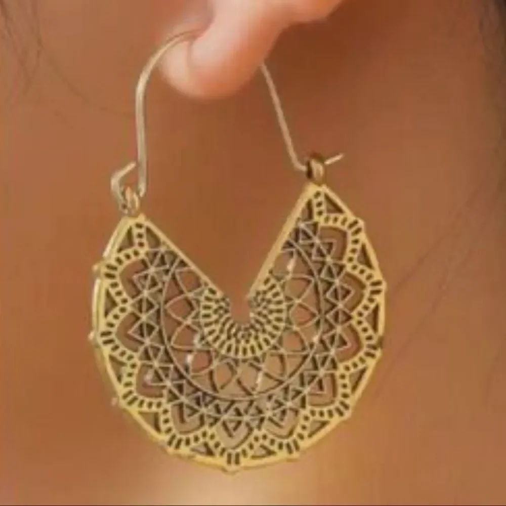 bohemian hoop H85